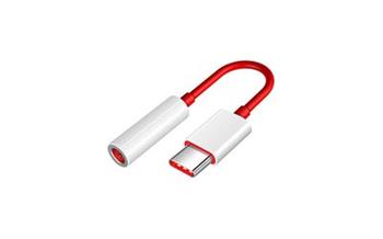 OnePlus Type-C to 3.5mm Adapter Red