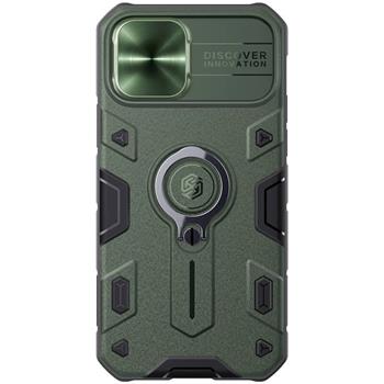 Nillkin CamShield Armor Zadní Kryt pro iPhone 12 / 12 Pro 6.1 Deep Green