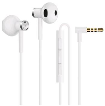 ZBW4406TY Xiaomi Mi Dual Driver Earphones vč. Mikforonu 3.5mm WHITE bílá barva (EU Blister)