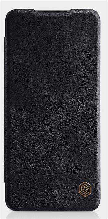 Nillkin Qin knížkové pouzdro pro Samsung Galaxy A12 Black