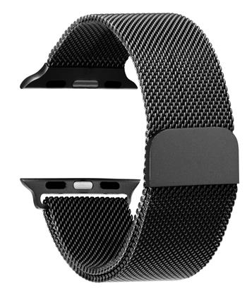 Tactical 723 Loop Kožený Řemínek pro Watch 1 / 2 / 3 / 4 / 5 / 6 / SE 38 / 40mm Black