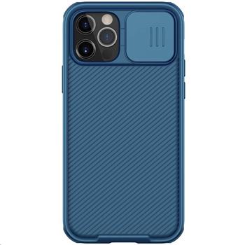Nillkin CamShield Pro Magnetic Zadní Kryt pro iPhone 12 Pro Max 6.7 Blue