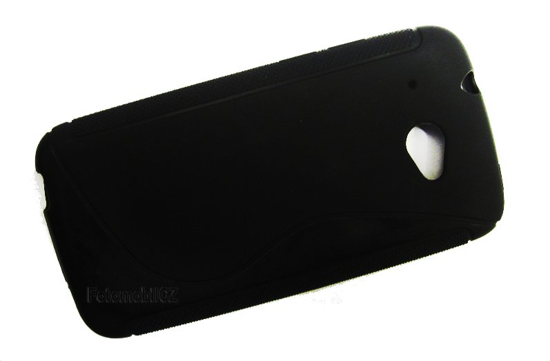 ForCell silkonové pouzdro kryt Lux S Black pro HTC Desire 601
