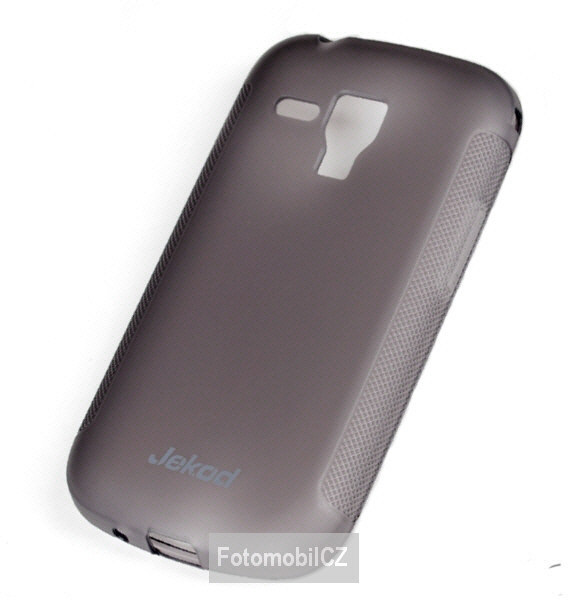 Silikonové pouzdro kryt JEKOD TPU + fólie Black pro Samsung S7560 /S7562 Galaxy S Duos