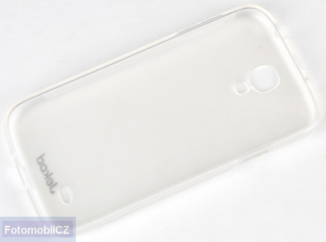 Silikonové pouzdro kryt JEKOD TPU + fólie White pro Samsung i9505 Galaxy S4
