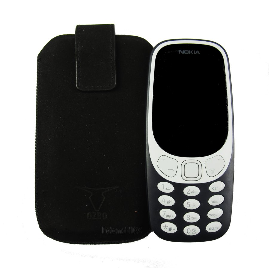 Kožené pouzdro s vysunováním pro Nokia 3310 2017