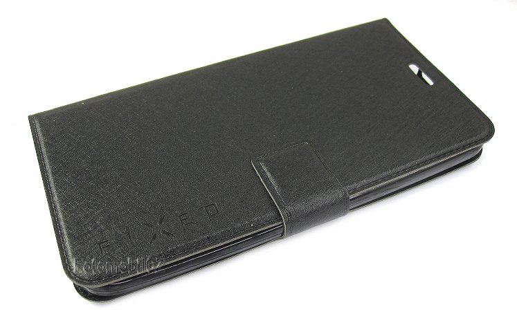 Pouzdro stojánkové typu kniha FIXED s gelovou vaničkou pro ASUS ZenFone 2 Laser ZE500KL, černé