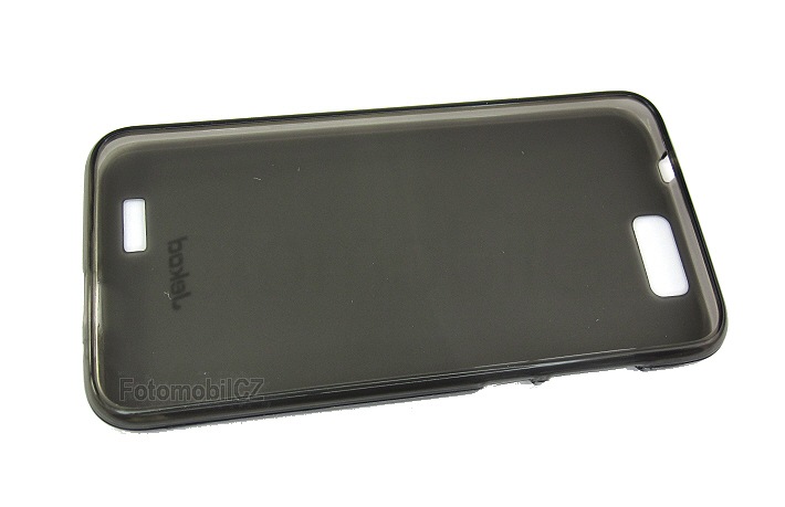 Silikonové pouzdro kryt JEKOD TPU + fólie Black pro Huawei Ascend G7