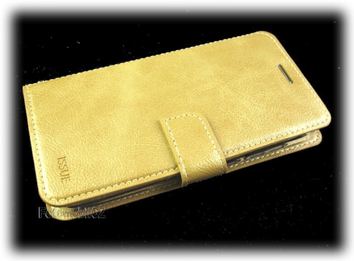 Molan Cano Issue knížkové pouzdro pro Huawei Y5 2018 GOLD zlatá barva