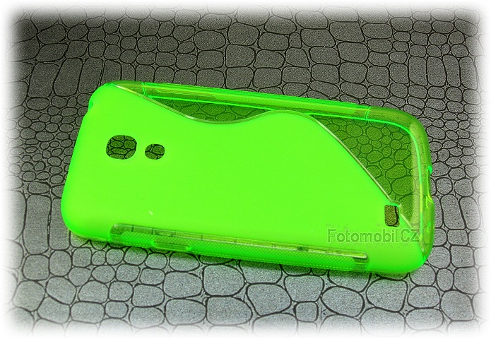 Silikonové pouzdro zelené pro Samsung i9195 Galaxy S4 Mini