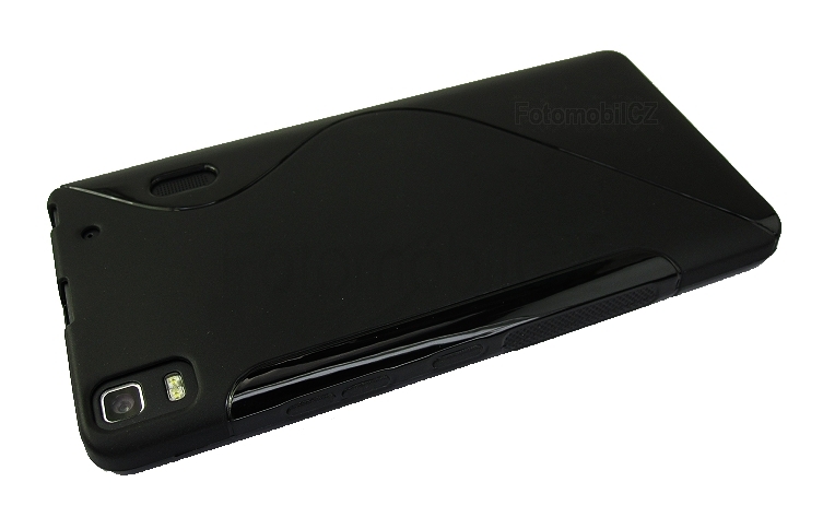 Silikonové pouzdro černé pro Lenovo A7000