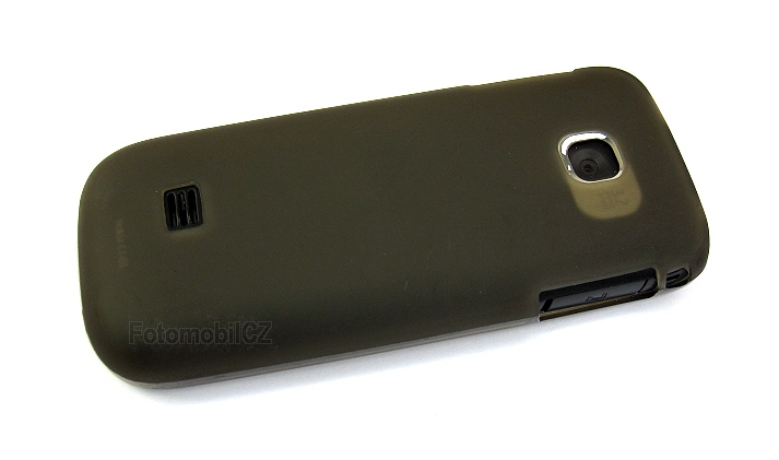 Silikonové pouzdro kryt černé poloprůhledné pro Nokia C2-01