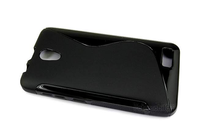 Silikonové pouzdro černé pro Lenovo A319
