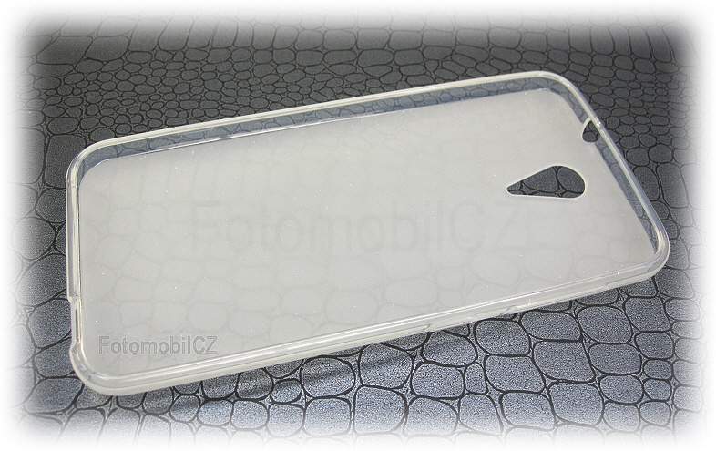 Silikonové pouzdro bílé průsvitné HTC Desire 620, 620 Dual