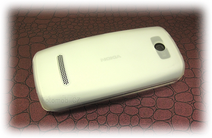 Silikonové pouzdro kryt transparentní pro Nokia 305 / 306