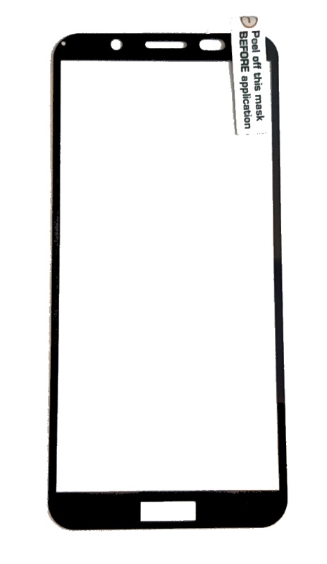 Ochranné tvrzené sklo CELLY Full Glass pro Honor 7S, černé