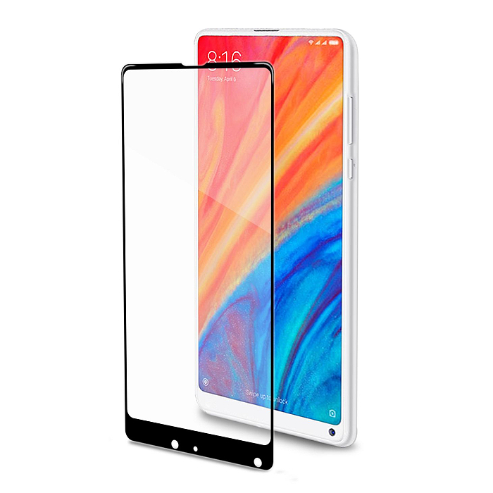 Ochranné tvrzené sklo CELLY Full Glass pro Xiaomi Mi Mix 2S, černé