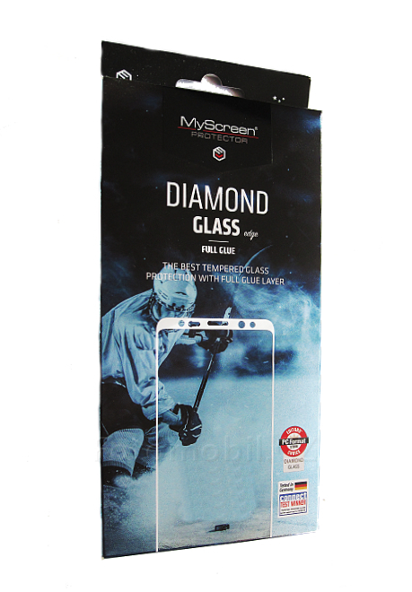 Ochranné sklo displeje MyScreen Diamond Glass FullGlue černé pro Samsung A600F Galaxy A6 2018