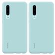 2 kusy Huawei Originální Silicone Car Pouzdro Light Blue pro Huawei P30