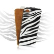 ForCell Slim Flip Pouzdro Zebra vzor5 pro iPhone 5 / 5S / SE
