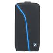 BMFLS4PIB BMW Singature Seat Black Flip Pouzdro pro Samsung i9505 Galaxy S4 + fólie na displej