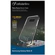Ultra ochranné pouzdro Cellularline Tetra Force Shock-Twist pro Samsung Galaxy Note 8, 2 stupně ochrany, transparentní