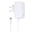 Cestovní certifikovaná nabíječka KIT pro iPhone 5 / 5S / SE / 6 / 6S / 7, konektor Lightning, MFI, 2A, bílá