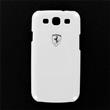 FESIHCS3WH Ferrari Zadní Kryt Metallic White Scuderia pro Samsung i9300 Galaxy S3