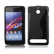 ForCell silkonové pouzdro kryt Lux S Black pro Sony D2005 / D2105 Xperia E1 / Dual