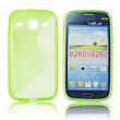 ForCell silkonové pouzdro kryt Lux S Green pro Samsung i8262 Galaxy Core Duos