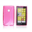 ForCell silkonové pouzdro kryt Lux S Pink pro Nokia Lumia 520