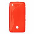 ForCell silkonové pouzdro kryt Lux S Red pro Nokia Lumia 630