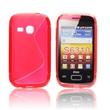 ForCell silkonové pouzdro kryt Lux S Red pro Samsung S6310 Galaxy Young