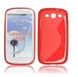 Silkonové pouzdro kryt Lux S Red pro Samsung i9300 galaxy S3