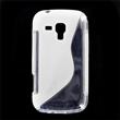 Silkonové pouzdro kryt Lux S Transparent pro Samsung S7560, S7562, S7580, S7582 Galaxy Trend