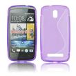ForCell silkonové pouzdro kryt Lux S Violet pro HTC Desire 500