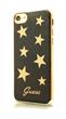 GUHCP7STABK Guess Stars Soft TPU silikonové pouzdro Black pro iPhone 7 / 8 / SE 2020 / SE 2022