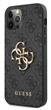 Pouzdro Guess Big 4G Metal Logo Case iPhone 12/12 Pro,šedé
