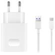 Huawei Originální Cestovní nabíječka AP81 + Type C Dat. Kabel HL1289 WHITE bílá barva (Bulk)