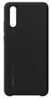 Huawei Originální Silikonové Pouzdro Black pro Huawei P20 (EU Blister)