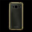 Kisswill Shock TPU silikonové pouzdro GOLD zlatá barva pro Samsung J320 Galaxy J3 2016 + ochranné sklo