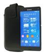Kožené pouzdro OZBO Cora černé Sony D5803 Xperia Z3 Compact