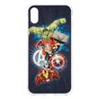 MARVEL Avengers 001 Zadní Kryt pro iPhone XS Dark Blue