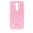 Silikonové TPU pouzdro Mercury Jelly Case pro LG G3, Pink