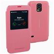Mercury Viva Window Pouzdro pro Samsung G900 Galaxy S5 Hot PINK růžová barva