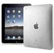 Muvit - Průsvitný lesklý zadní silikonový kryt + fólie na displej pro iPad 2, 3, 4