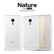 Nillkin Nature TPU průhledné silikonové pouzdro Grey pro Meizu MX5