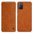Nillkin Qin knížkové pouzdro pro Xiaomi Poco M3 Brown