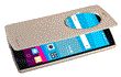 Nillkin Sparkle S-View Pouzdro GOLD zlatá barva pro LG G4s