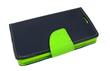Fancy diářové knížkové pouzdro Navy / Lime pro Huawei P8 Lite